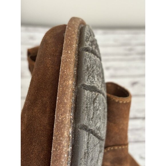 Born Tabby Chelsea Boot (Women) Brown Leather Suede Size 8 - Picture 13 of 13